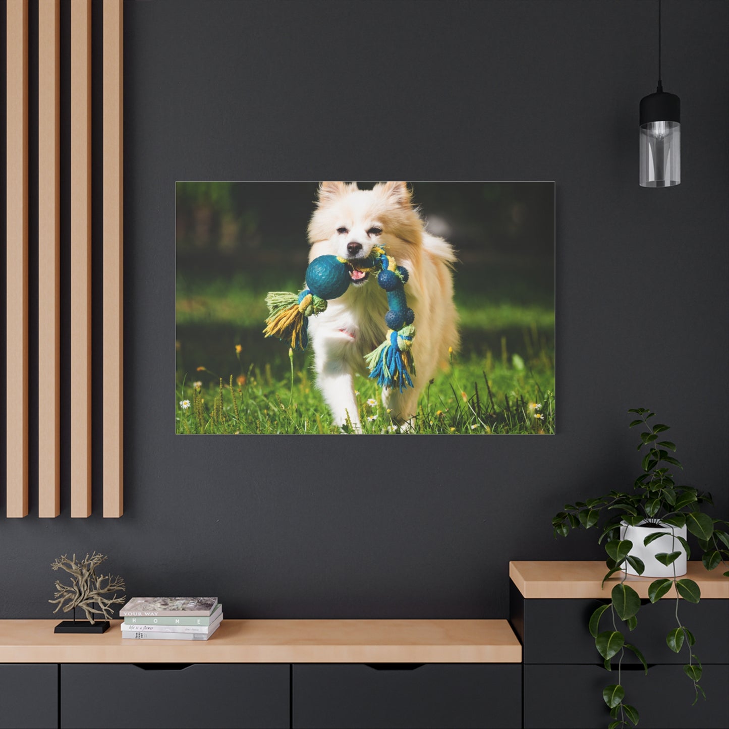 Personalized Pet Matte Canvas, Stretched, 1.25"