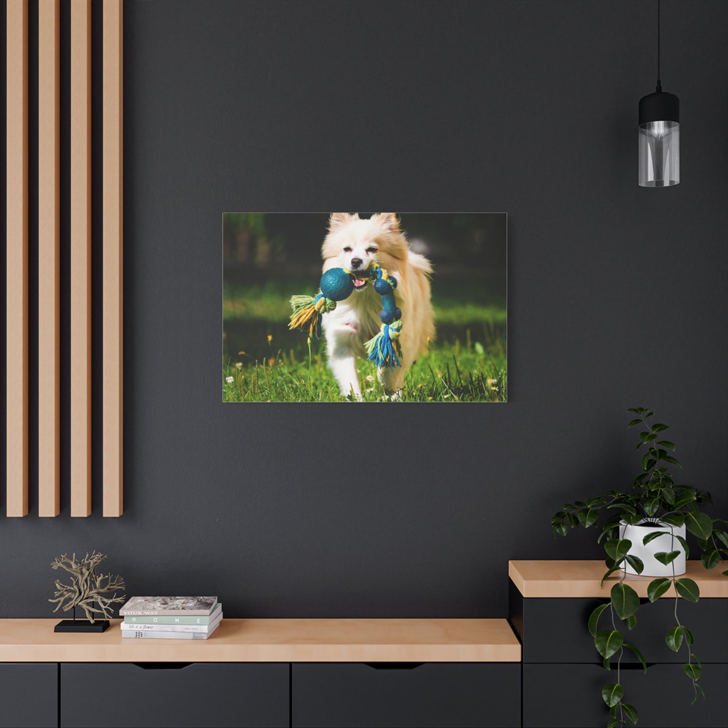 Personalized Pet Matte Canvas, Stretched, 1.25"